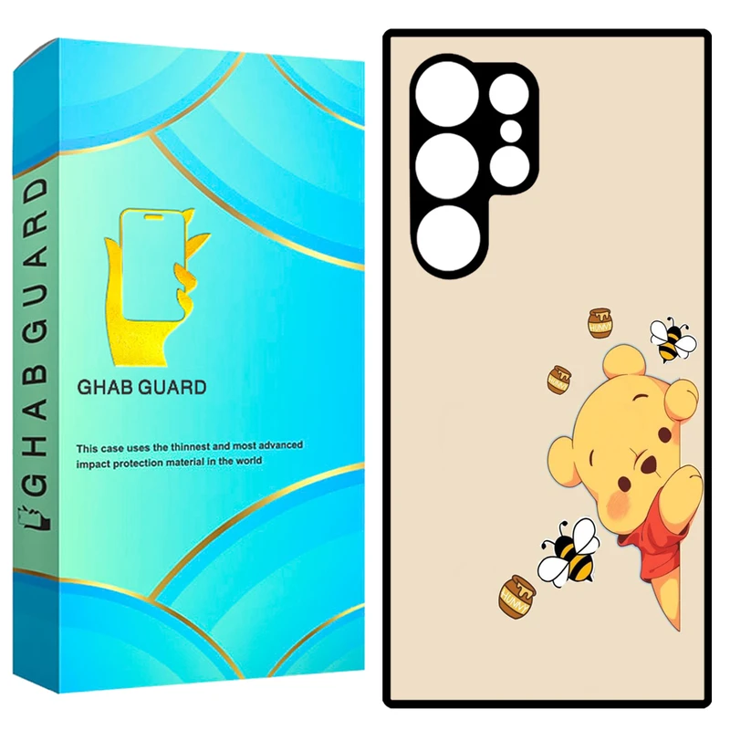 کاور قاب گارد طرح پو مدل GCHPS23U مناسب برای گوشی موبایل سامسونگ Galaxy S23 Ultra 5G  