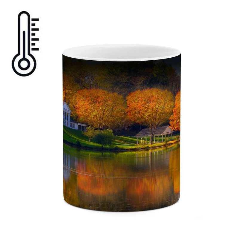 ماگ حرارتی کاکتی مدل منظره کد mgh10838