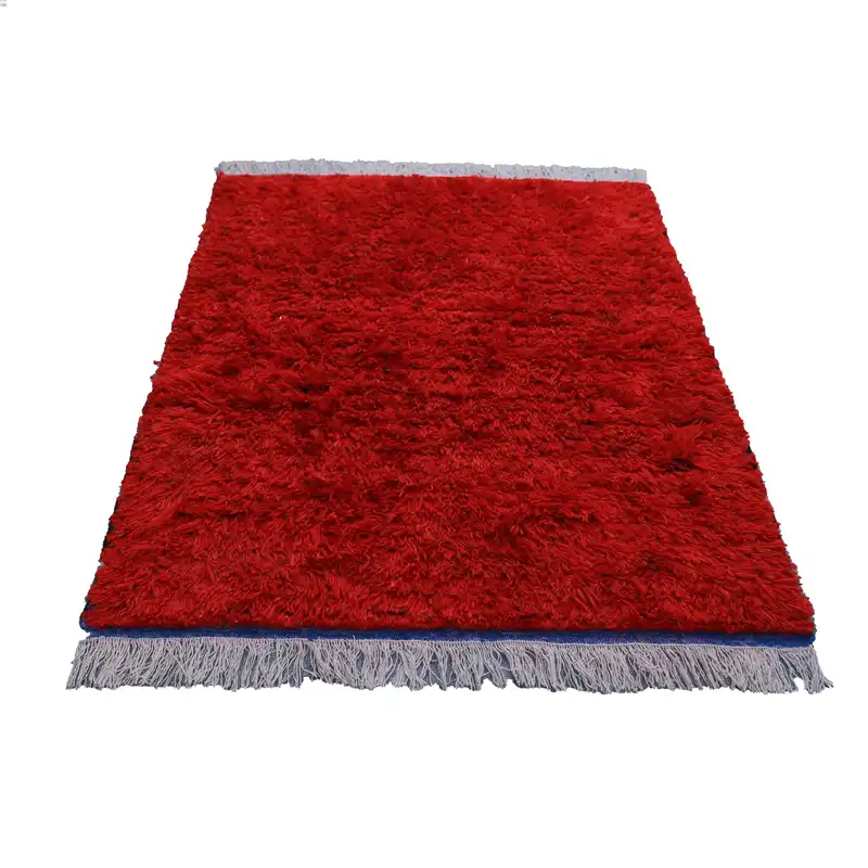 گلیم دستبافت مدل شگی کد 40101101