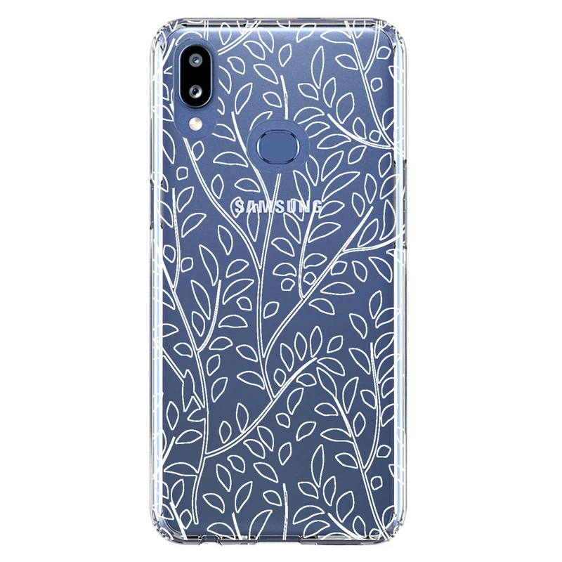 کاور مگافون طرح برگ مدل C45-W مناسب برای گوشی موبایل سامسونگ Galaxy A10 S