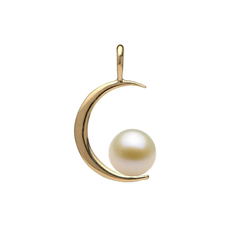 آویز گردنبند طلا 18 عیار زنانه دوست خوب طرح اسپیرال مدل DK760