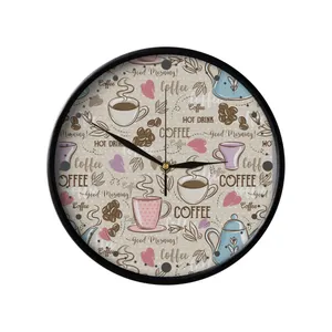 ساعت دیواری مدوپد طرح قهوه صبحانه مدل PAT00286