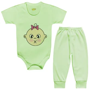 ست بادی و شلوار نوزادی کارانس مدل BSTG-3070