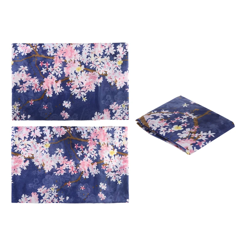 سرویس روتختی دو نفره 3 تکه مدل گل