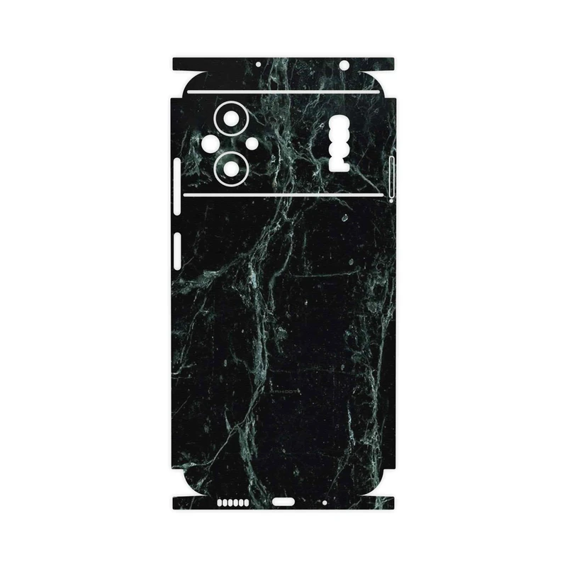 برچسب پوششی ماهوت مدل Graphite_Green_Marble-FullSkin مناسب برای گوشی موبایل شیائومی Poco M5