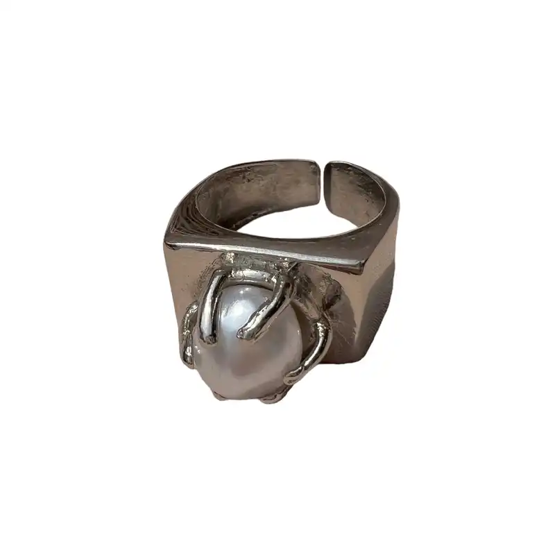 انگشتر زنانه مدل مرواریدی