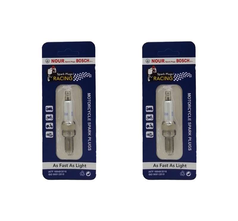 شمع موتورسیکلت شمع نور مدل UR5AI30 بسته 2 عددی