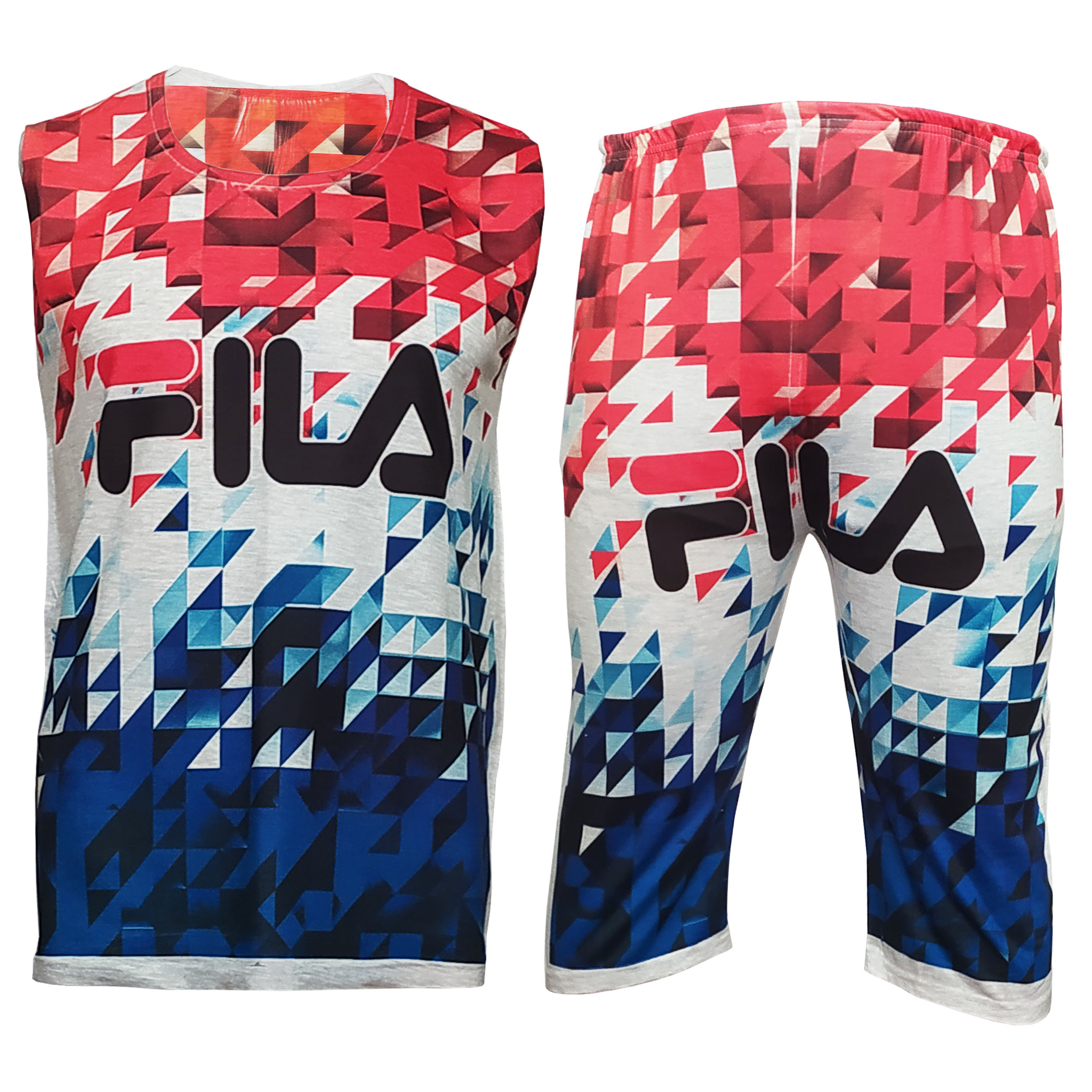 ست تاپ و شلوارک مردانه کد N-40833