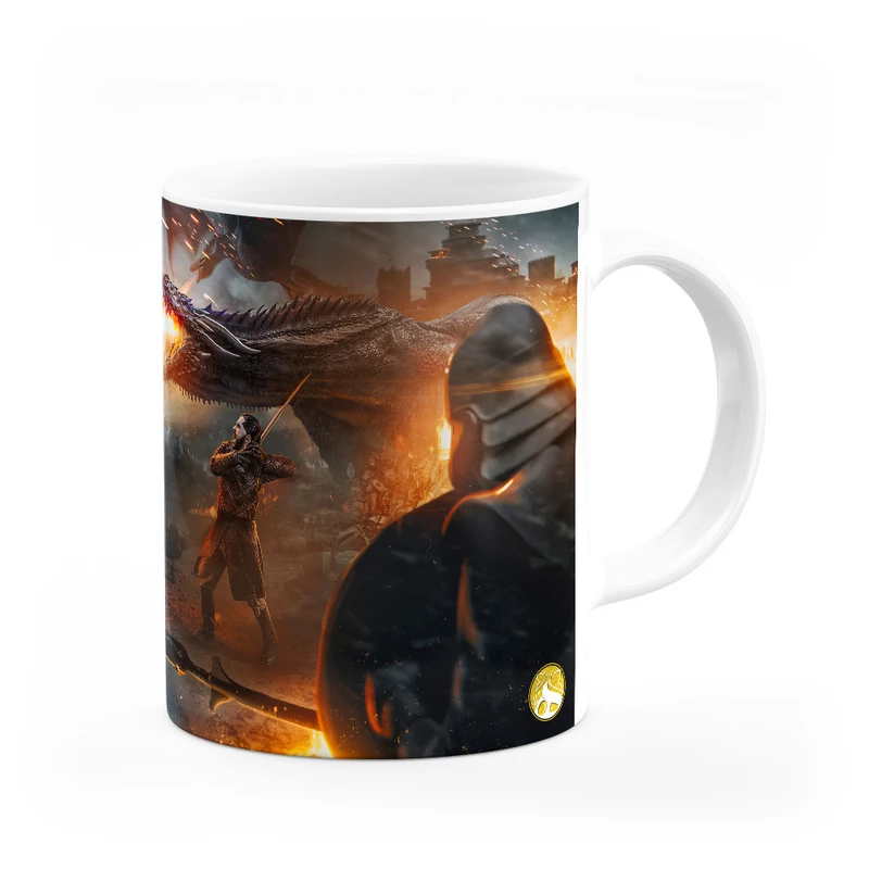 ماگ هومرو طرح گیم اف ترونز مدل MG5560