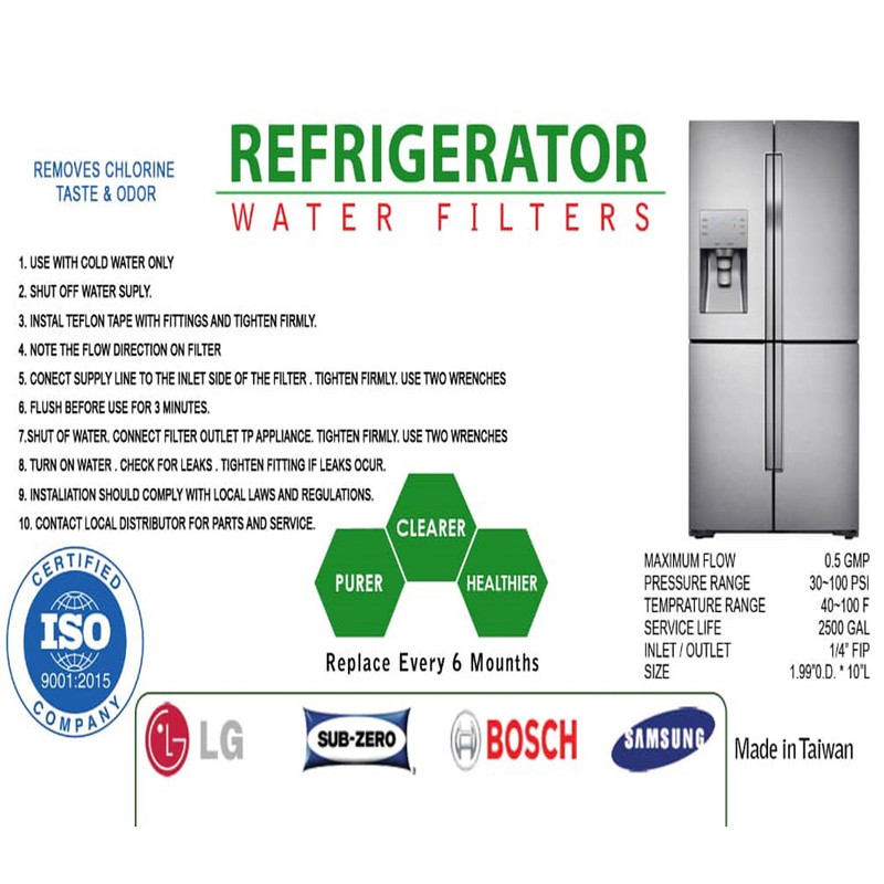 دستگاه تصفیه کننده آب آکوآ اسپرینگ مدل UF-SF4000 به همراه فیلتر یخچال ساید بای ساید دستگاه تصفیه کننده آب آکوآ اسپرینگ مدل UF-SF4000 به همراه فیلتر یخچال ساید بای ساید