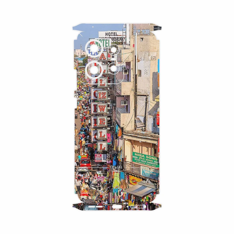 برچسب پوششی ماهوت مدل City of Delhi-FullSkin مناسب برای گوشی موبایل موتورولا Edge 50 Pro