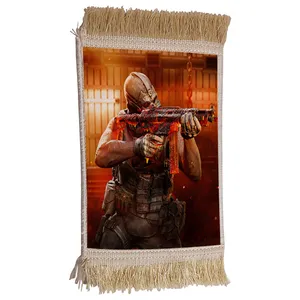 فرش ماشینی دیوارکوب مدل بازی کال آف دیوتی کد 43