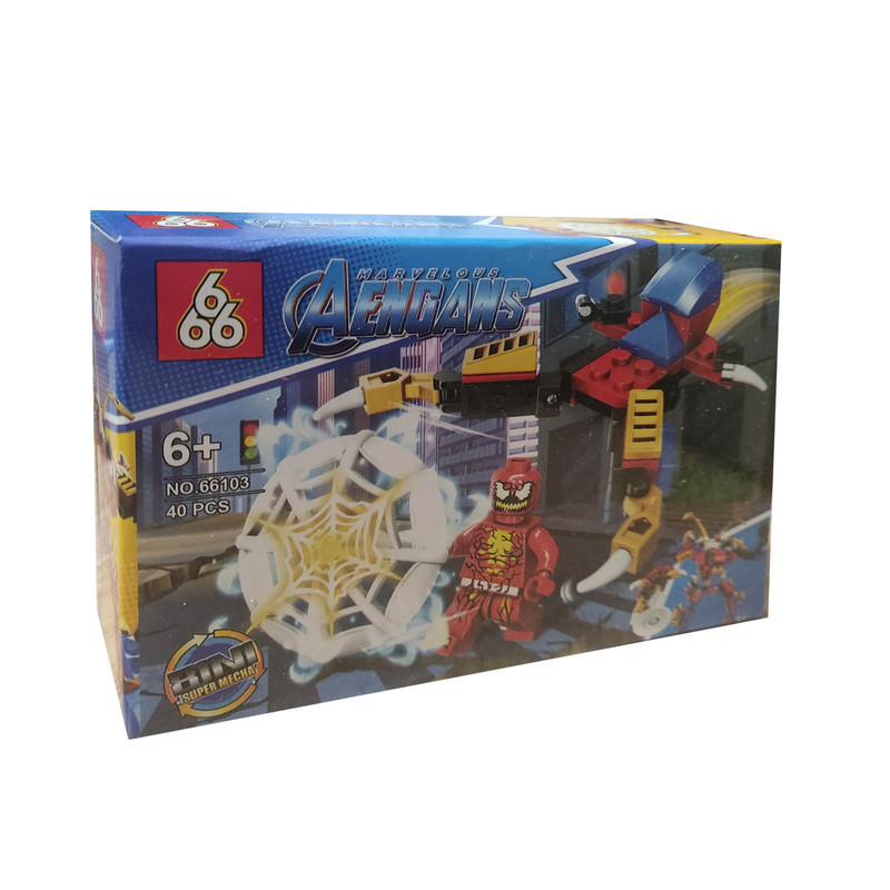 ساختنی 40 تکه مدل 8 marvelous caengans  کد L208