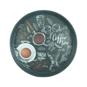 سینی بدون دسته طرح کافی سایز 30 * 30 سانتی متر کد 50629