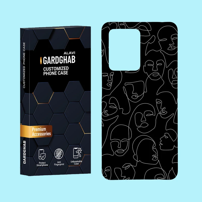 کاور گارد قاب علوی مدل ساده و مینیمال مناسب برای گوشی موبایل شیائومی Redmi Note 12 Pro Plus 5G