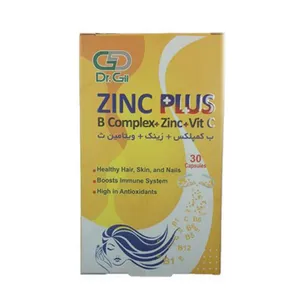 کپسول زینک پلاس دکتر گیل بسته 30 عددی