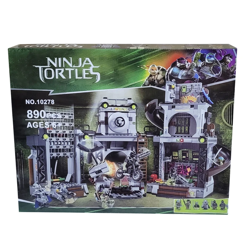 ساختنی 890 تکه مدل لاک پشت نینجا کد 10278