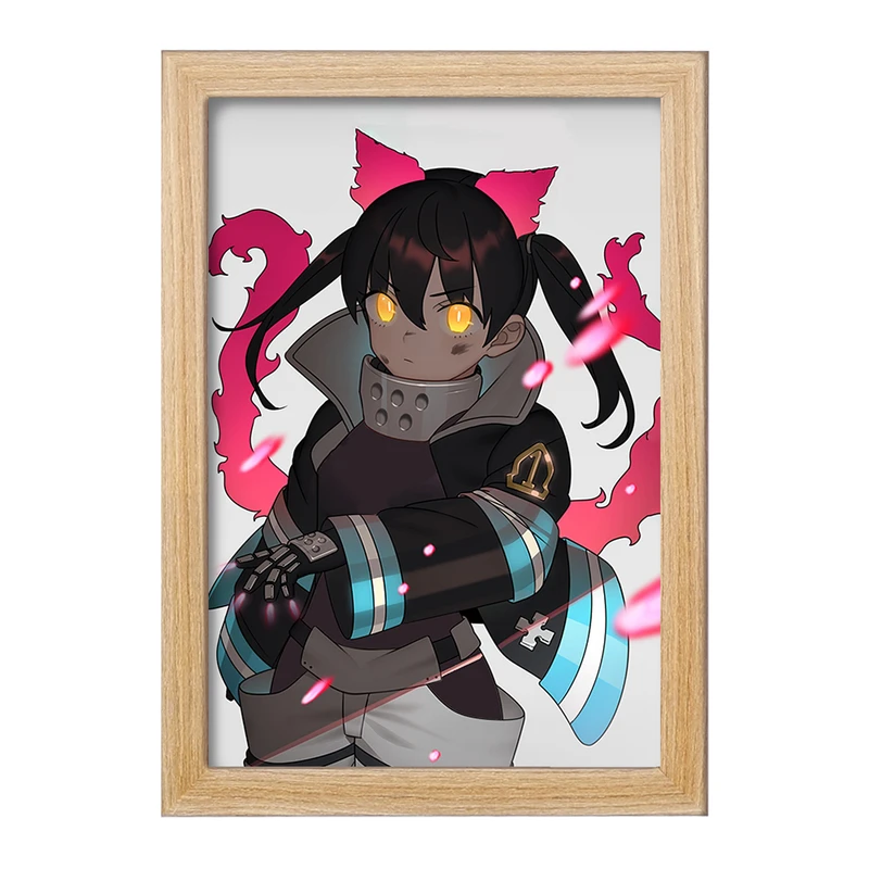 تابلو خندالو مدل تاماکی انیمه نیروی آتش کد 32266