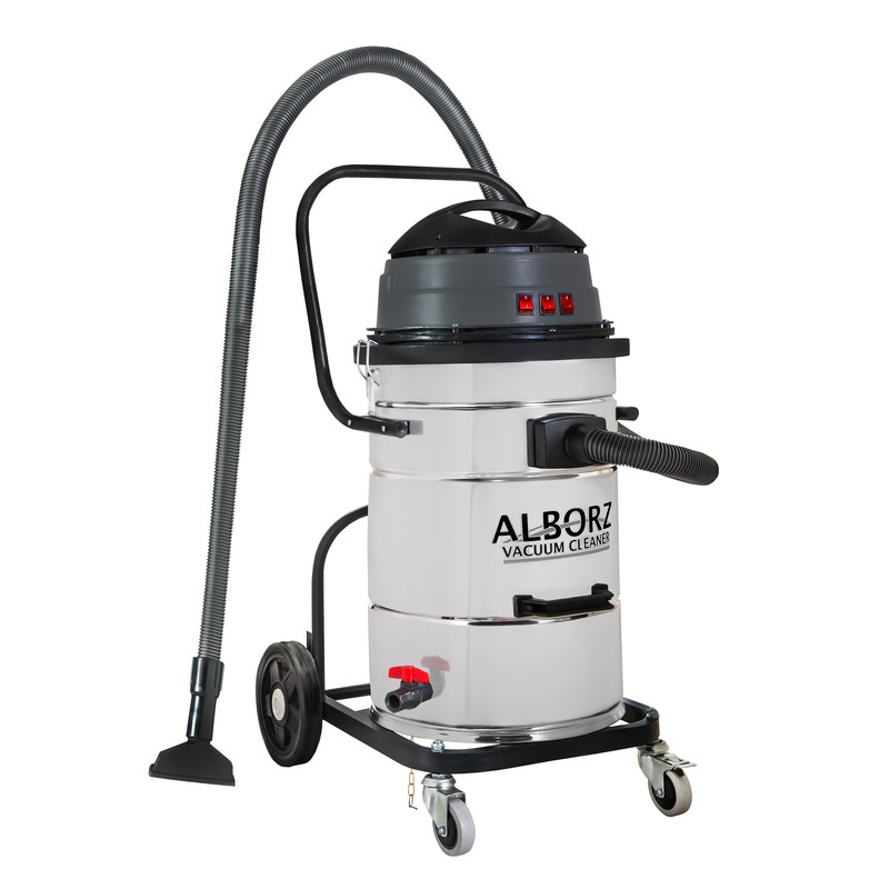 جاروبرقی صنعتی 3600 وات سازه البرز مدل کارواشی CA5000(سطل برگردان)  ظرفیت 65 لیتر