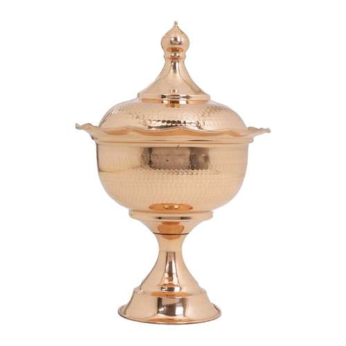 آجیل خوری مسی مدل پایه دار کد za35202000