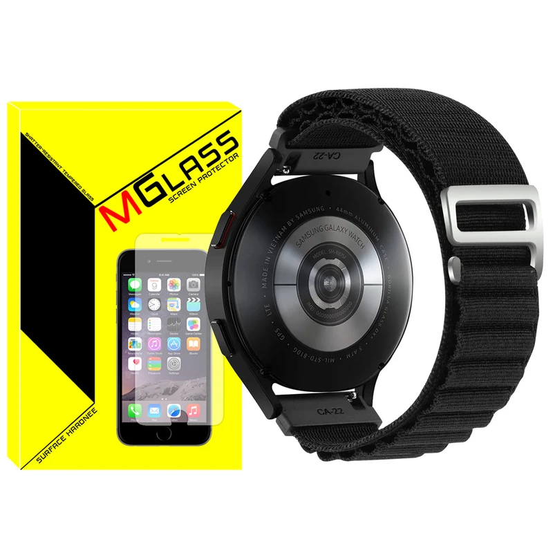 بند ام‌گلس مدل Alpine-MG مناسب برای ساعت هوشمند سامسونگ Galaxy Watch 5 40mm / Watch 5 44mm / Watch 5 Pro 45mm