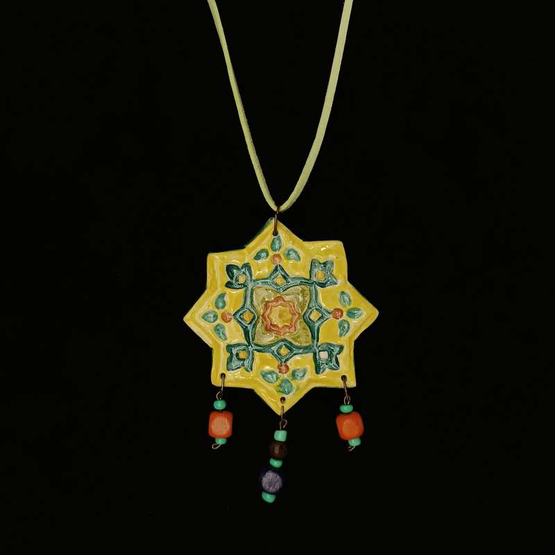 گردنبند دخترانه مدل گلنار کد 12454558 گردنبند دخترانه مدل گلنار کد 12454558