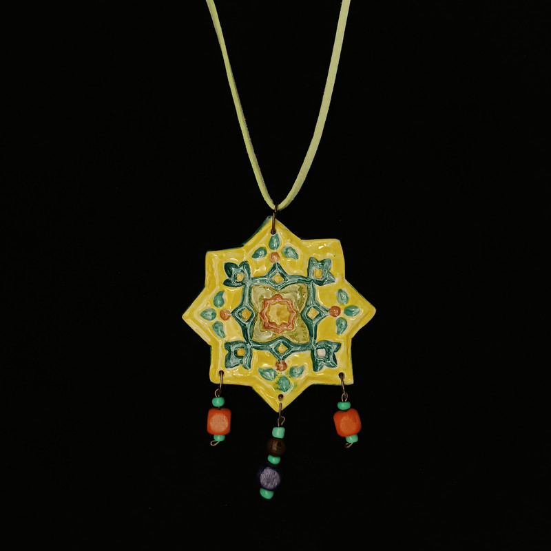 گردنبند دخترانه مدل گلنار کد 12454558 گردنبند دخترانه مدل گلنار کد 12454558