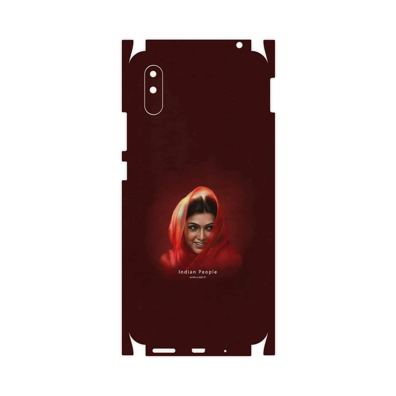 برچسب پوششی ماهوت مدل Portrait of an Indian Woman-FullSkin مناسب برای گوشی موبایل شیائومی Redmi 9i Sport
