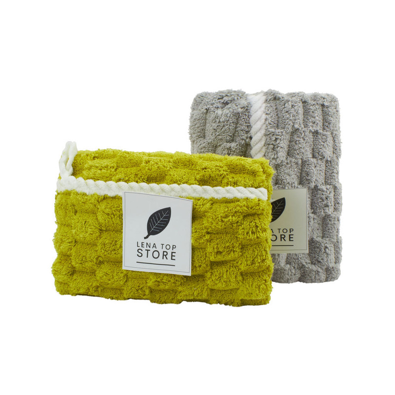 حوله دست و صورت لنا مدل لاکچری کد 07 سایز 70x35 سانتی متر