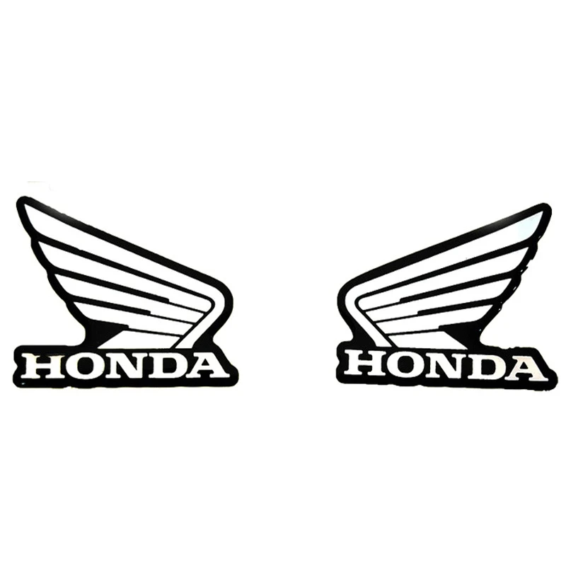 آرم روی بدنه موتور سیکلت وارون مدل L-11-HNDA-BLK مناسب برای هوندا کلیک بسته 2 عددی 