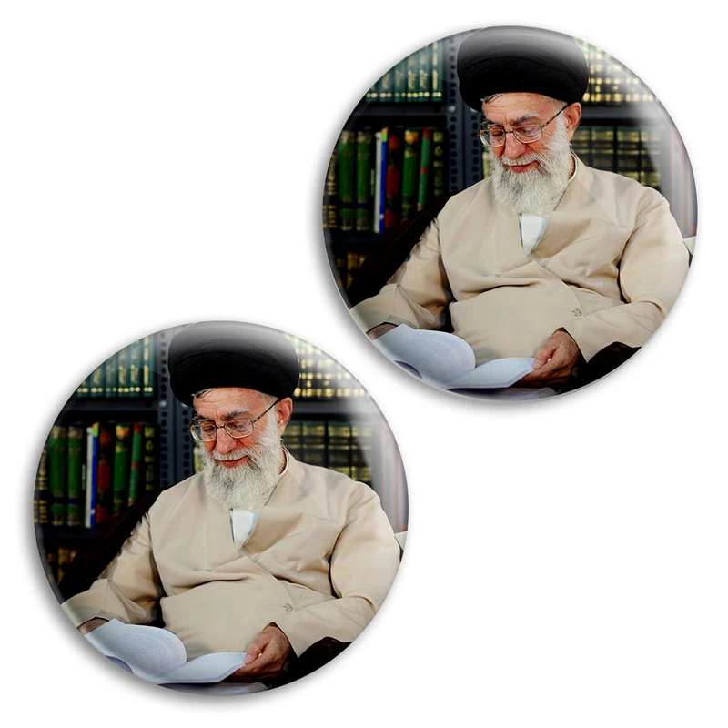 مگنت پرمانه طرح سید علی خامنه ای کد pmag2.28301 مجموعه 2 عددی