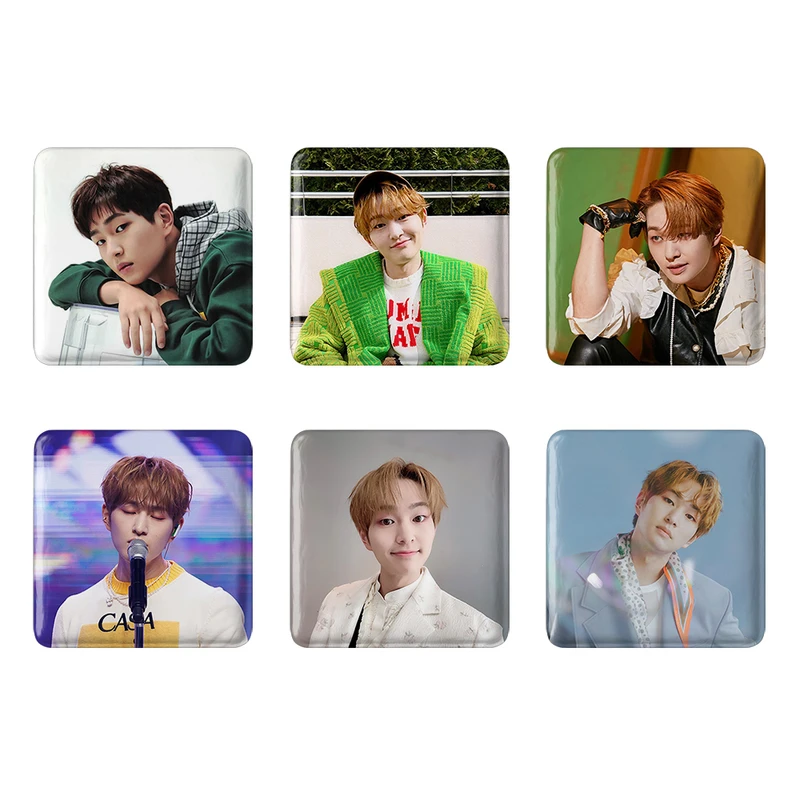 مگنت خندالو طرح اونیو گروه شاینی Shinee کد 1277A مجموعه 6 عددی