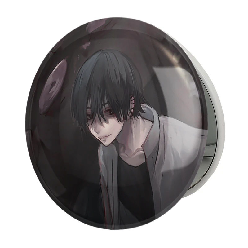 آینه جیبی خندالو طرح یوشیدا انیمه مرد اره ای Chainsaw Man مدل تاشو کد 22357 