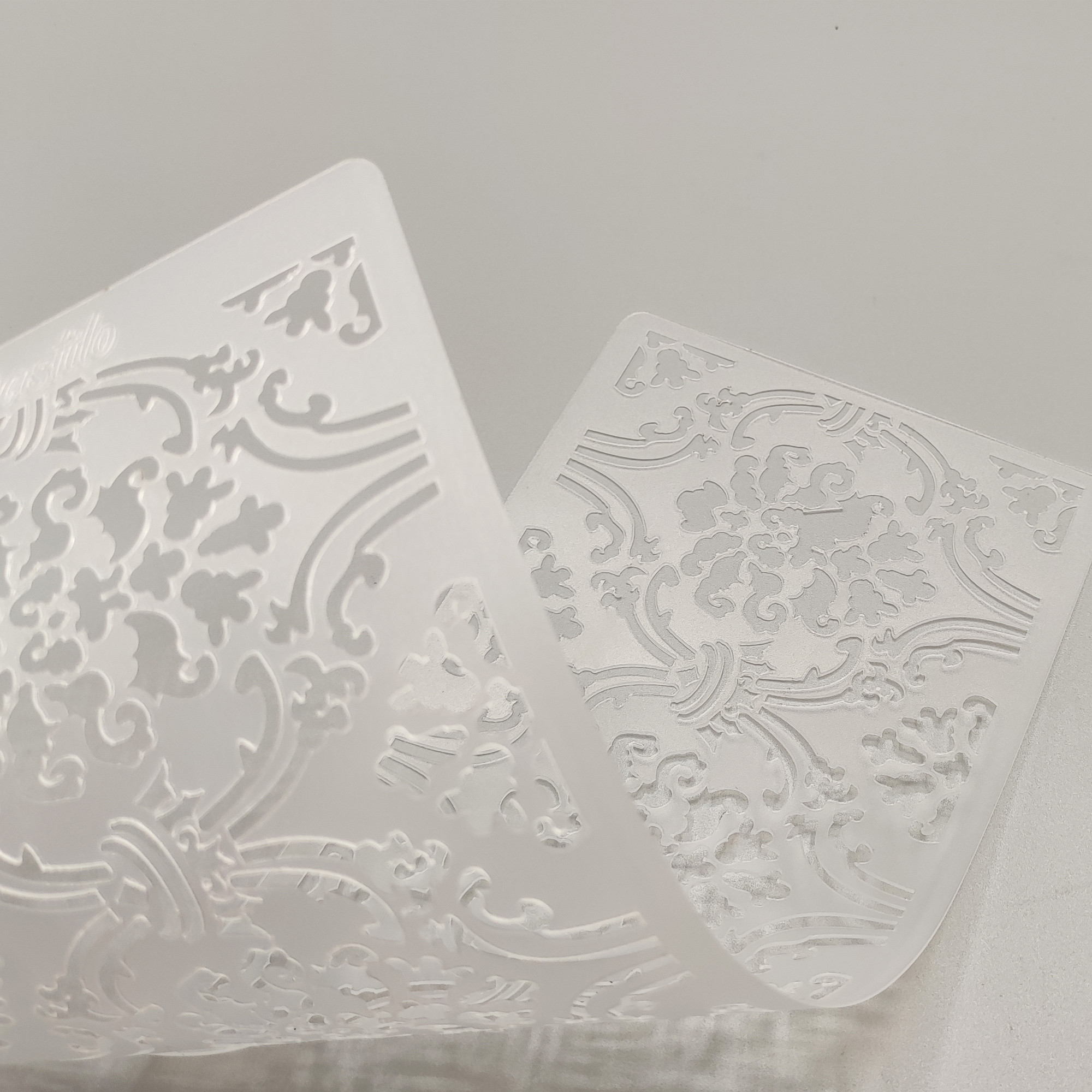 شابلون تزیین پاستیلو مدل Artistic