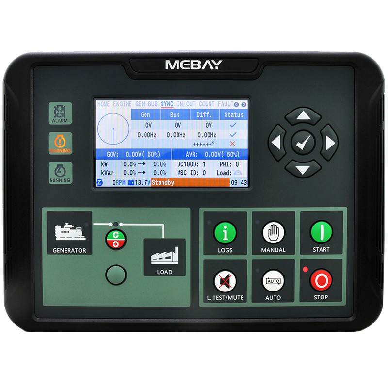 برد کنترل دیزل ژنراتور می بای مدل 100D