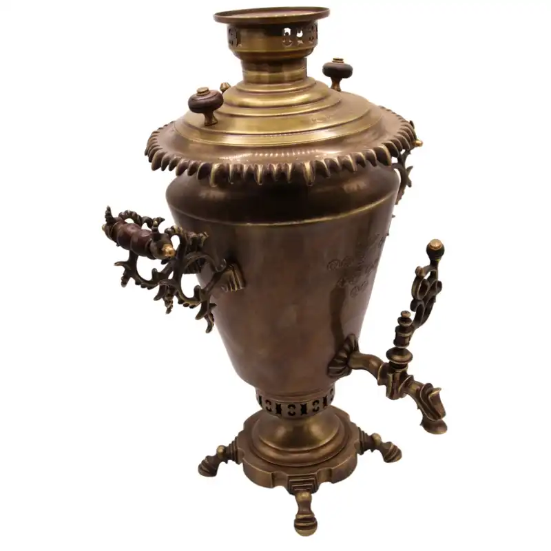 سماور ذغالی برنجی کد 243411