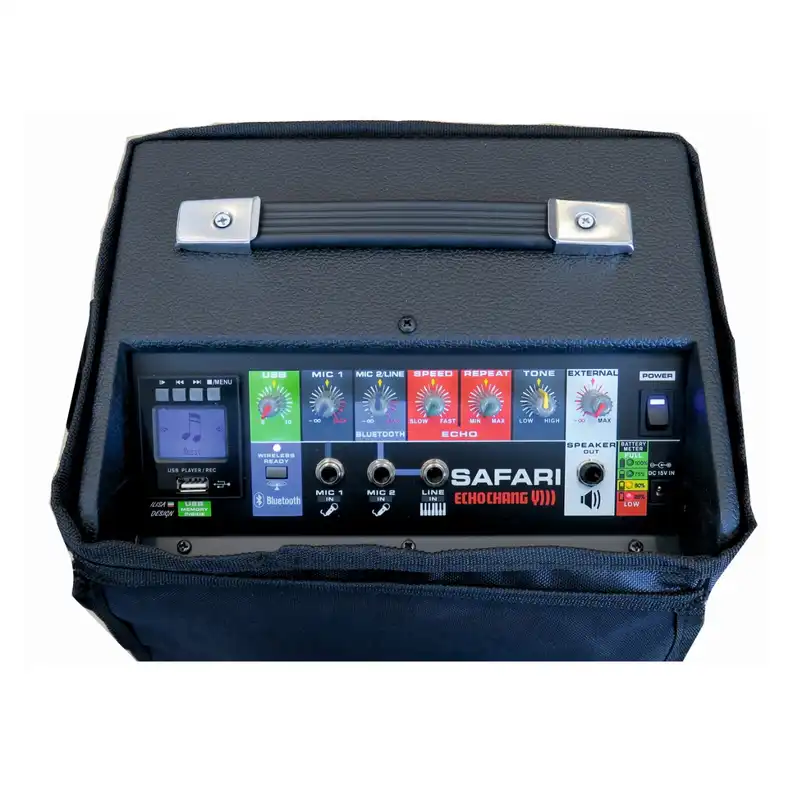 اکو پرتابل اکو چنگ مدل SAFARI به همراه میکروفن بی سیم