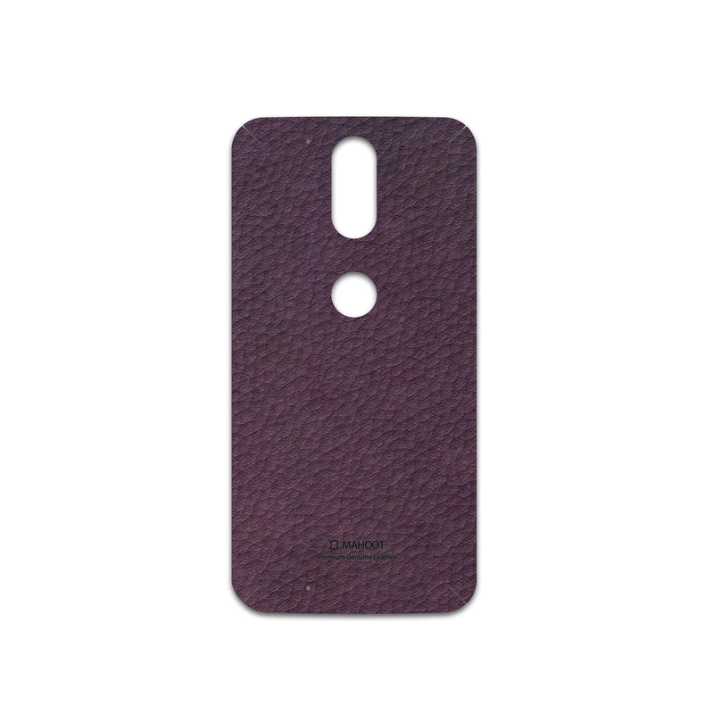 برچسب پوششی ماهوت مدل Purple-Leather مناسب برای گوشی موبایل موتورولا Moto G4