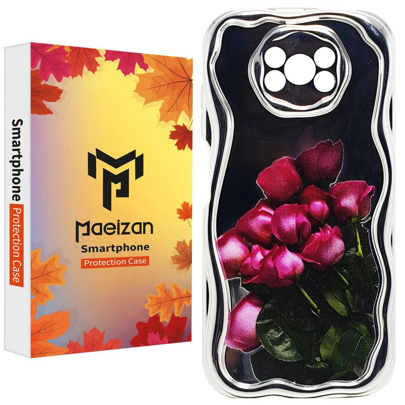 کاور پاییزان مدل Rose طرح گل رز مناسب برای گوشی موبایل شیائومی Poco X3 / X3Pro / X3NFC