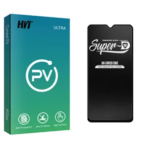 محافظ صفحه نمایش شیشه ای اچ وی تی مدل PV Glass Super-D مناسب برای گوشی موبایل شیائومی Redmi 9 \ 9A \ 9C \ 9T