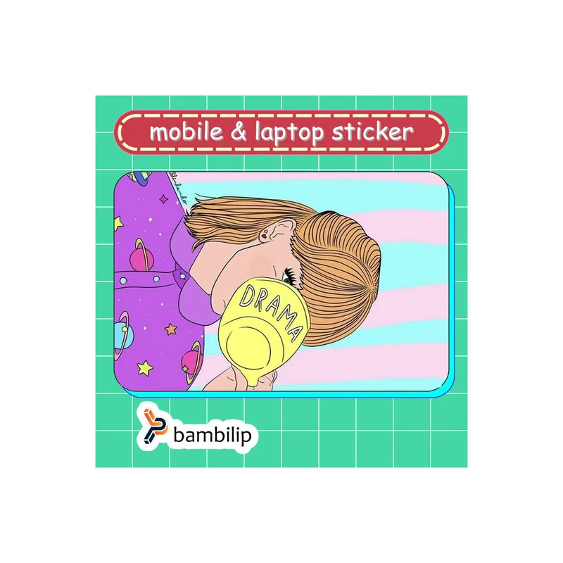 استیکر بامبیلیپ مدل کارت عابر طرح رویای کهکشانی کد 4446880