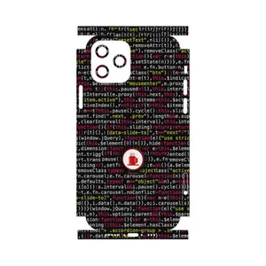 MAHOOT Programming 1-FullSkin Cover Sticker for Apple iPhone 12 Pro