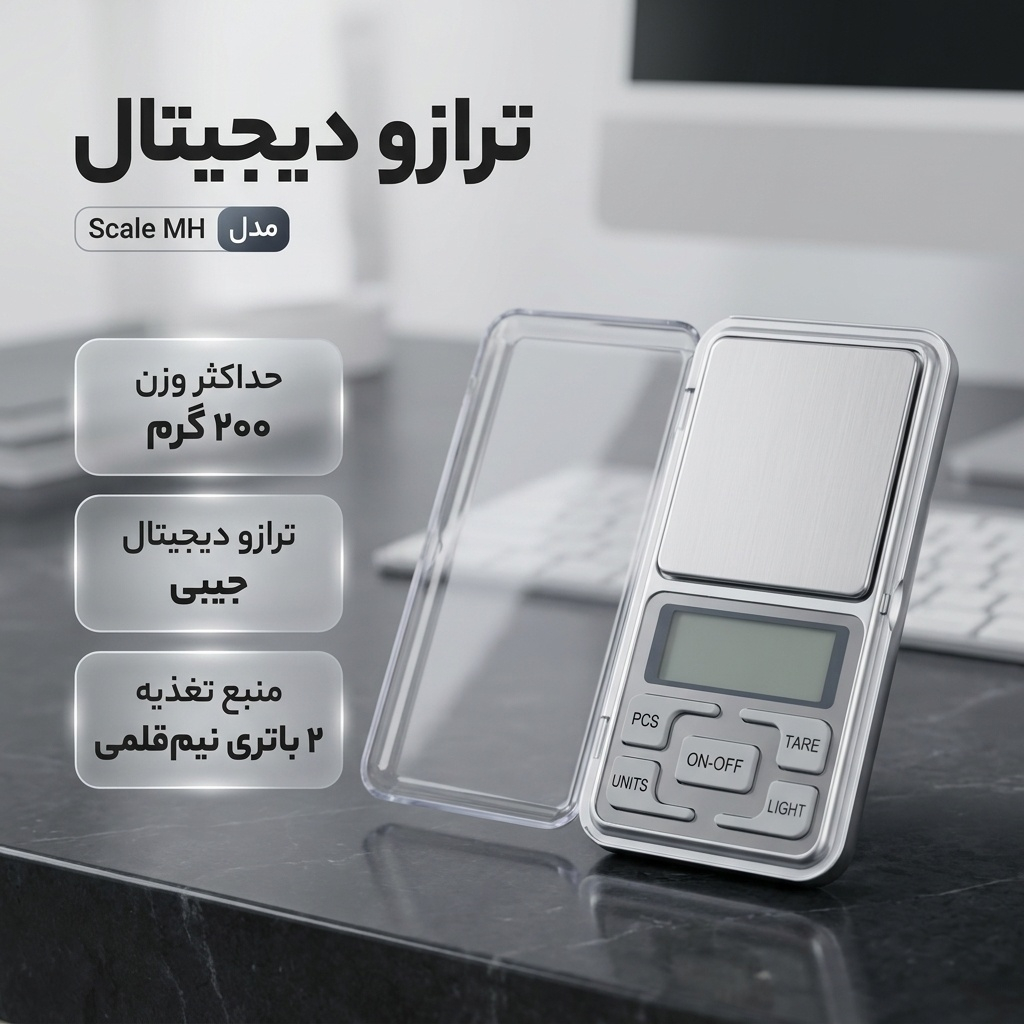 ترازو دیجیتال مدل Scale MH