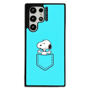 AKAM AMCWSGS22U-SNOOPY13 Cover For Samsung Galaxy S22 Ultra