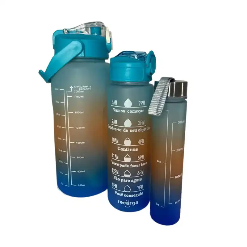 قمقمه مدل سه قلو گنجایش 2 لیتر مجموعه 3 عددی