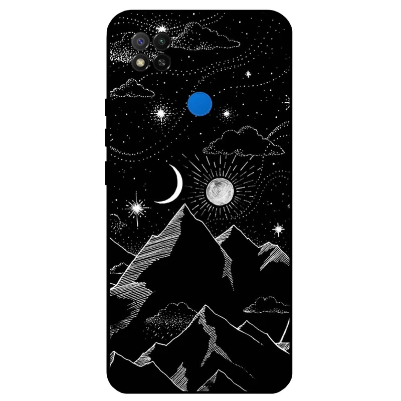 کاور مگافون طرح کوه مدل 8078 مناسب برای گوشی موبایل شیائومی Redmi 9 Active