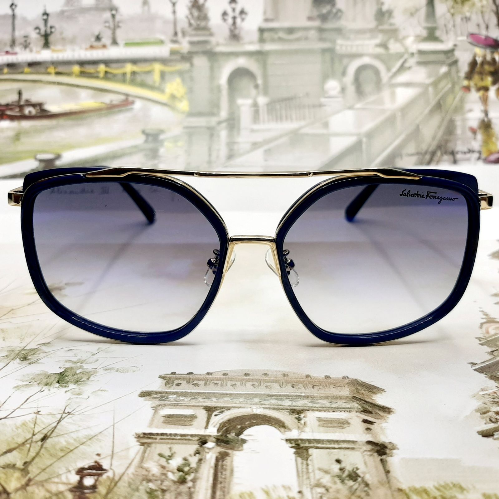 عینک آفتابی سالواتوره فراگامو مدل SF8068c6 -  - 3