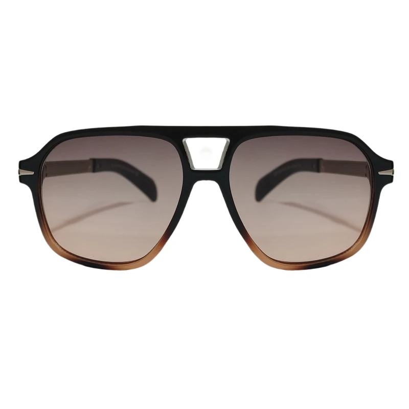 عینک آفتابی مردانه مدل  خلبانی کائوچو دسته فلزی کد 67