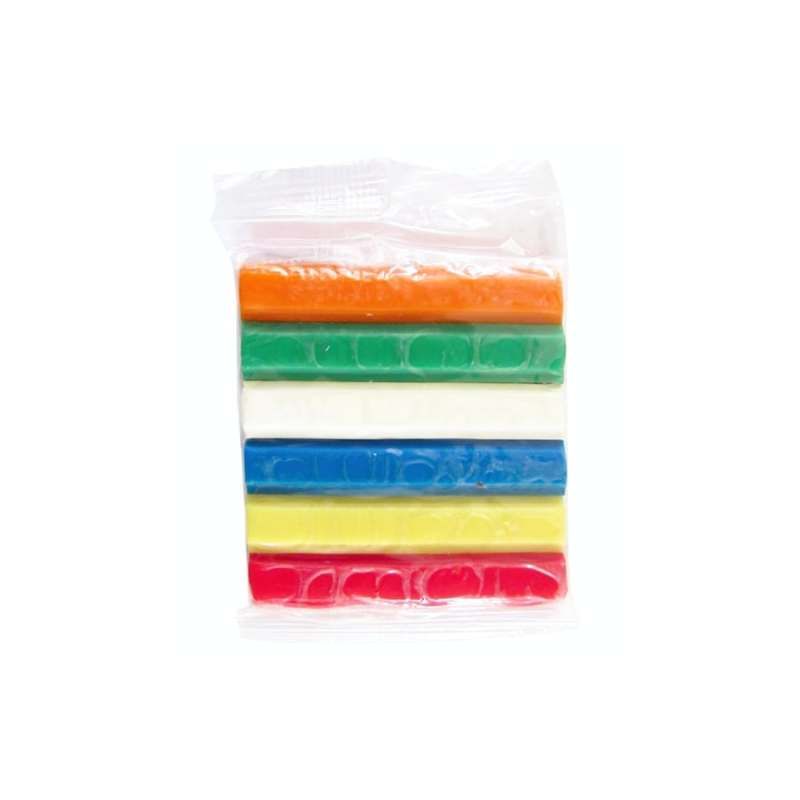 خمیر بازی آریا مدل double 6 color کد 007 بسته 2 عددی -  - 6