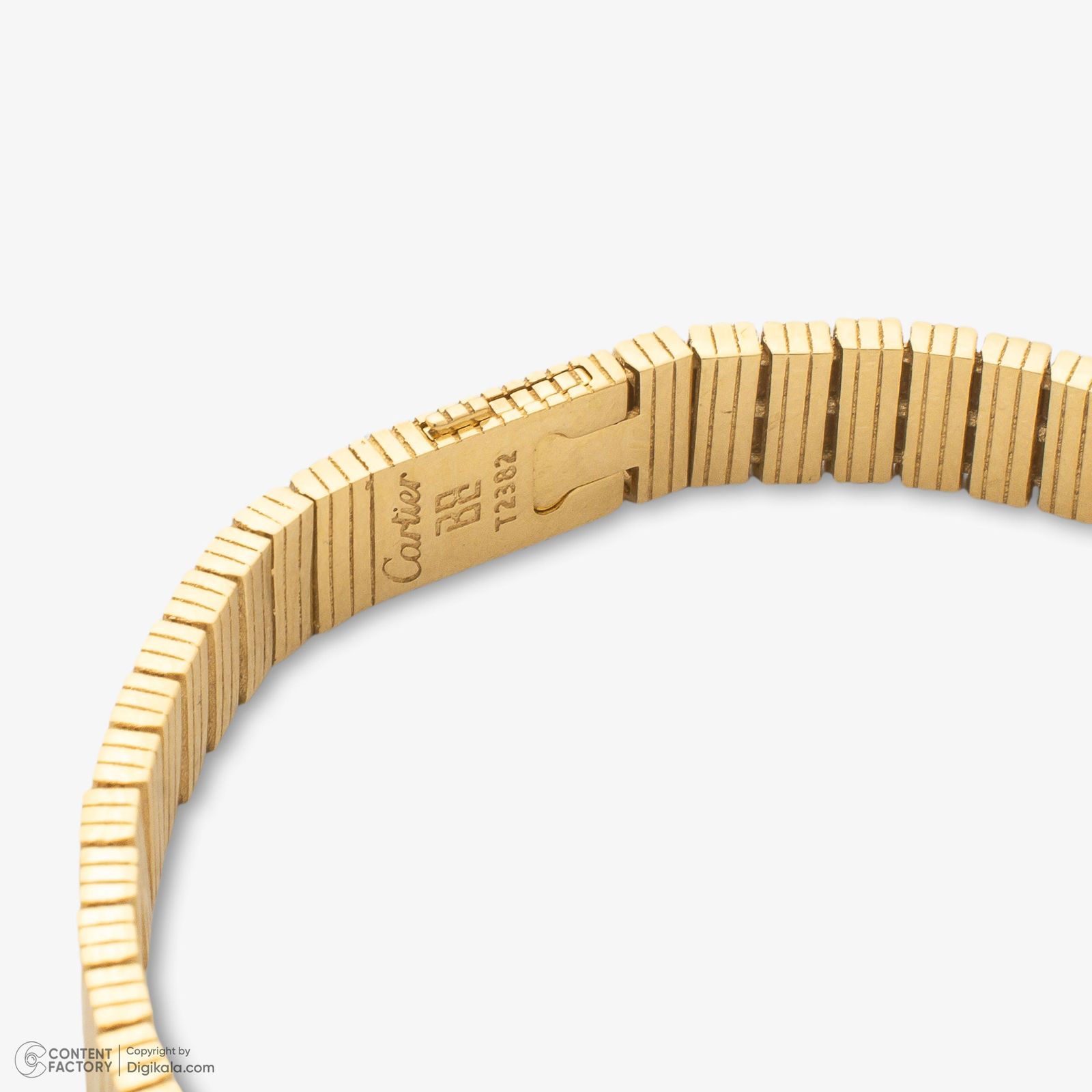 دستبند زنجیری طلا 18 عیار زنانه گلدم مدل B448001 -  - 3